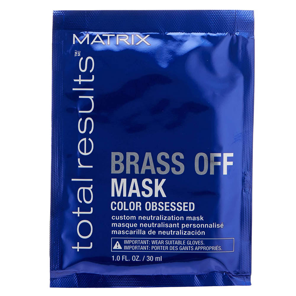 MATRIX Total Results Brass Off Color Depositing Custom Neutralization Hair Mask  10 pack