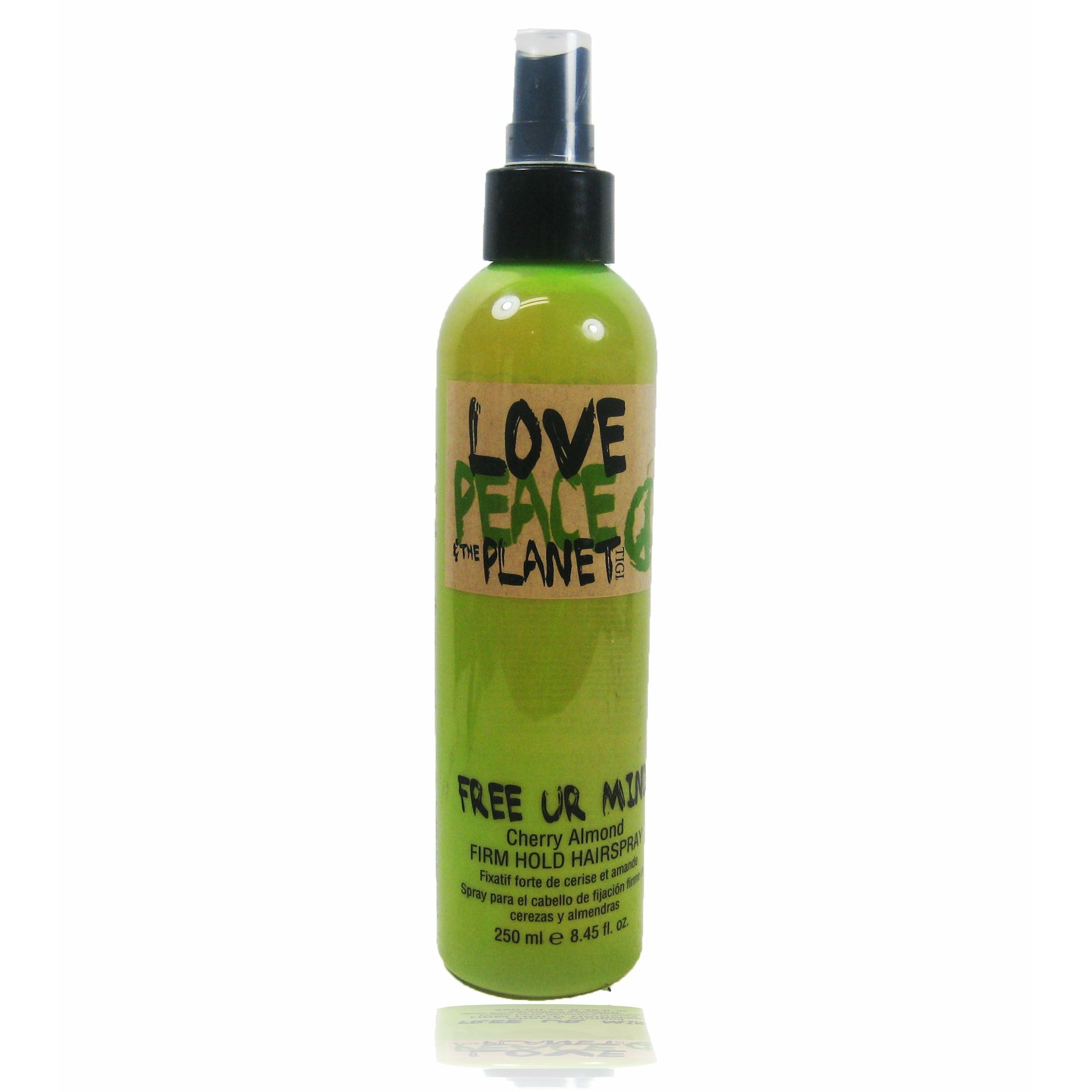 Tigi Love Peace & The Planet Free Ur Mind Hairspray 8.45 oz