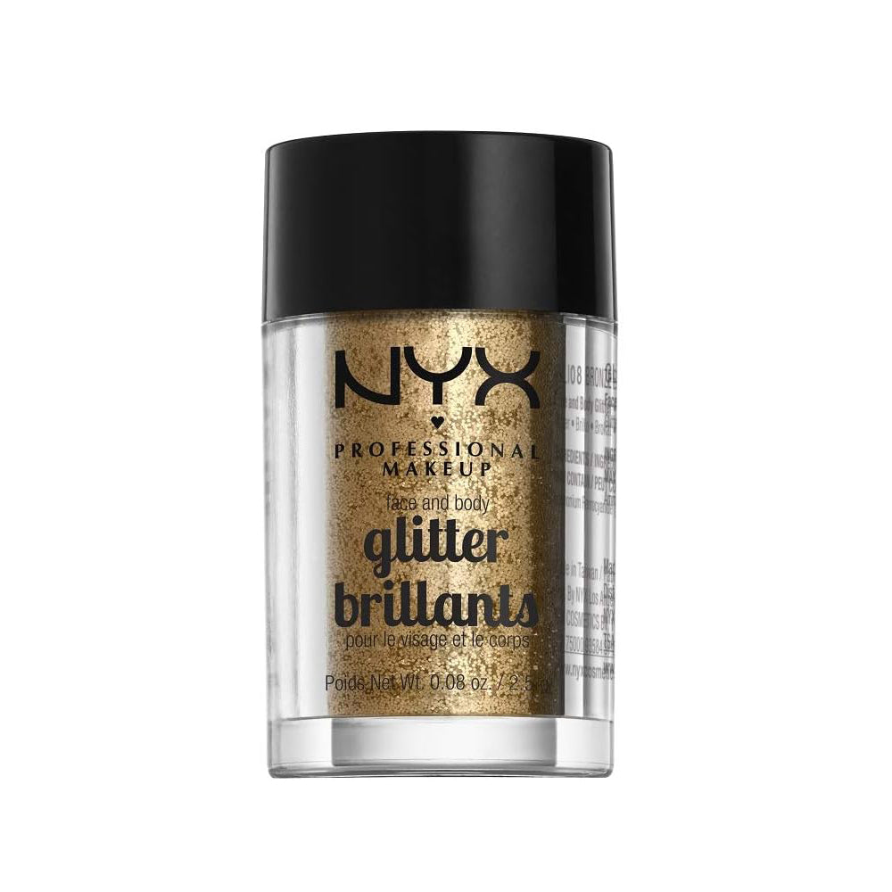 NYX PROFESSIONAL MAKEUP Face & Body Glitter Choose Your Color