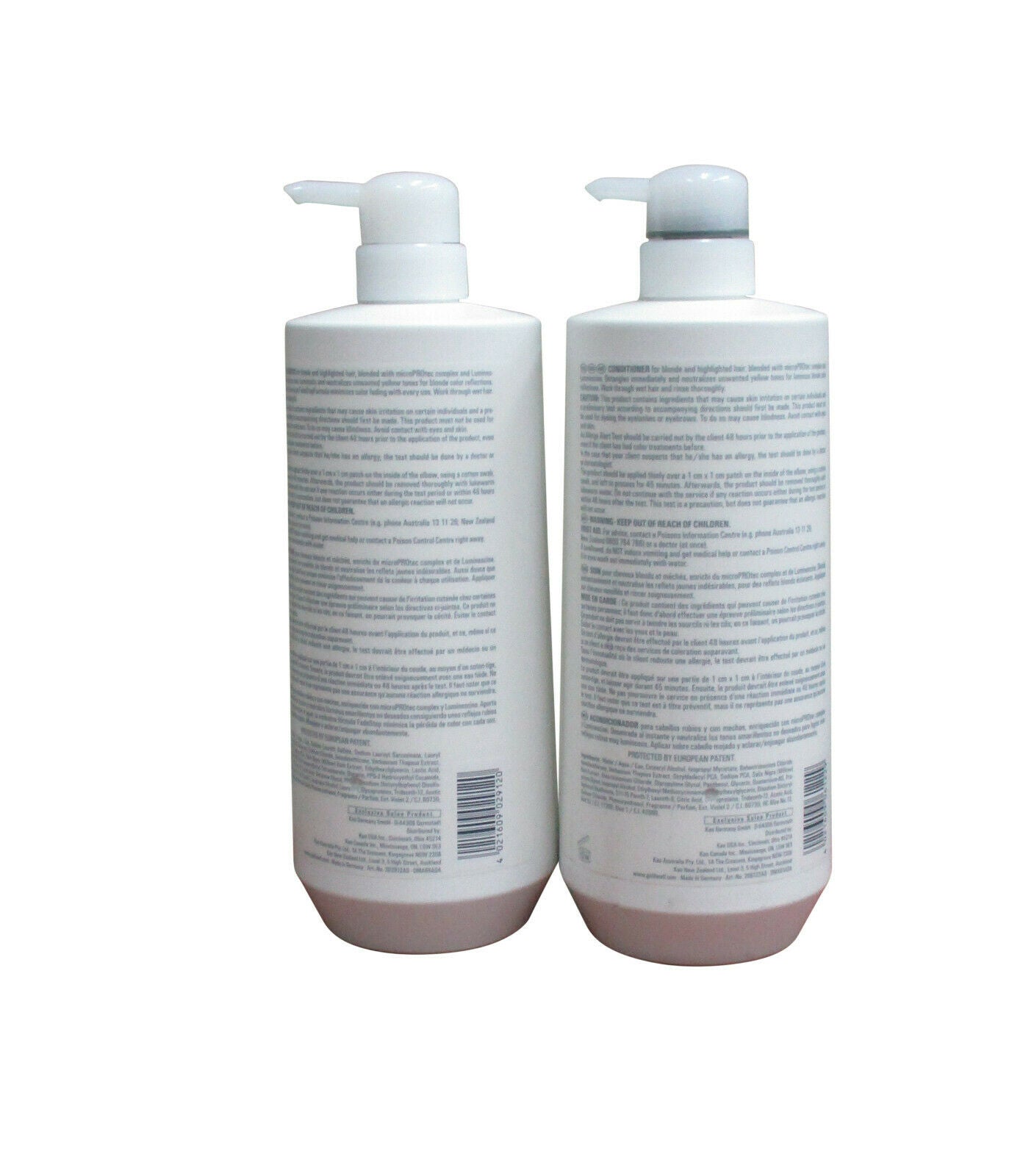 Goldwell Dualsenses Blonde Highlights Anti-Yellow Shampoo & Conditioner Liter Set