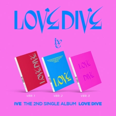 IVE - 2nd Single Album [ LOVE DIVE ](Random Version.)