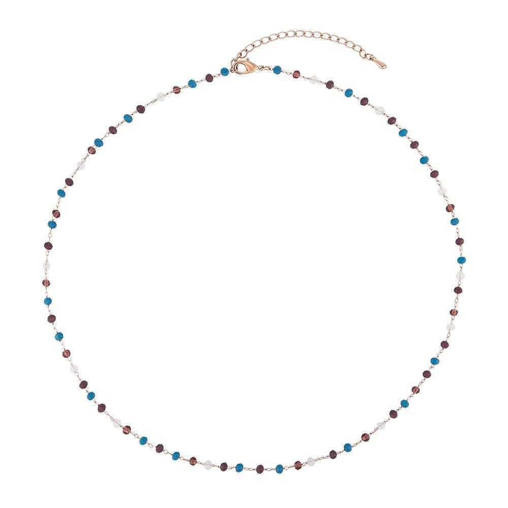 Beads Necklace (Blue)