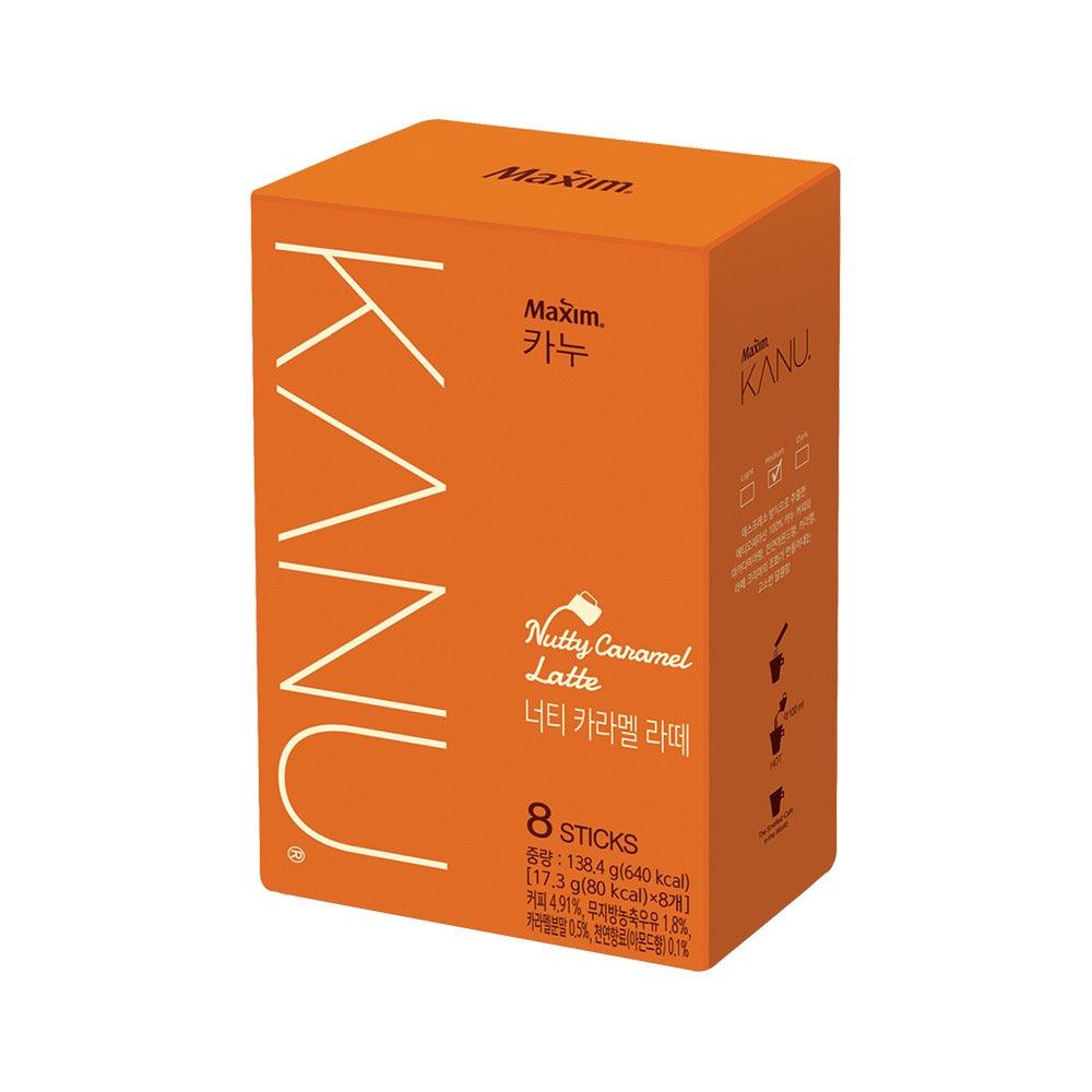 Maxim Kanu Nutty Caramel Latte 17.3g*8 sticks