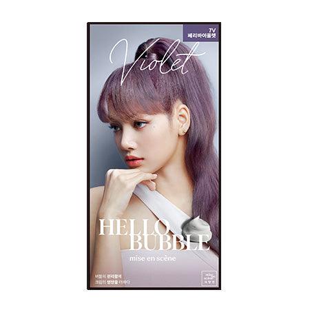 [MISE EN SCENE] *NEW Color* Hello Bubble Hair Dye 7V Peri Violet