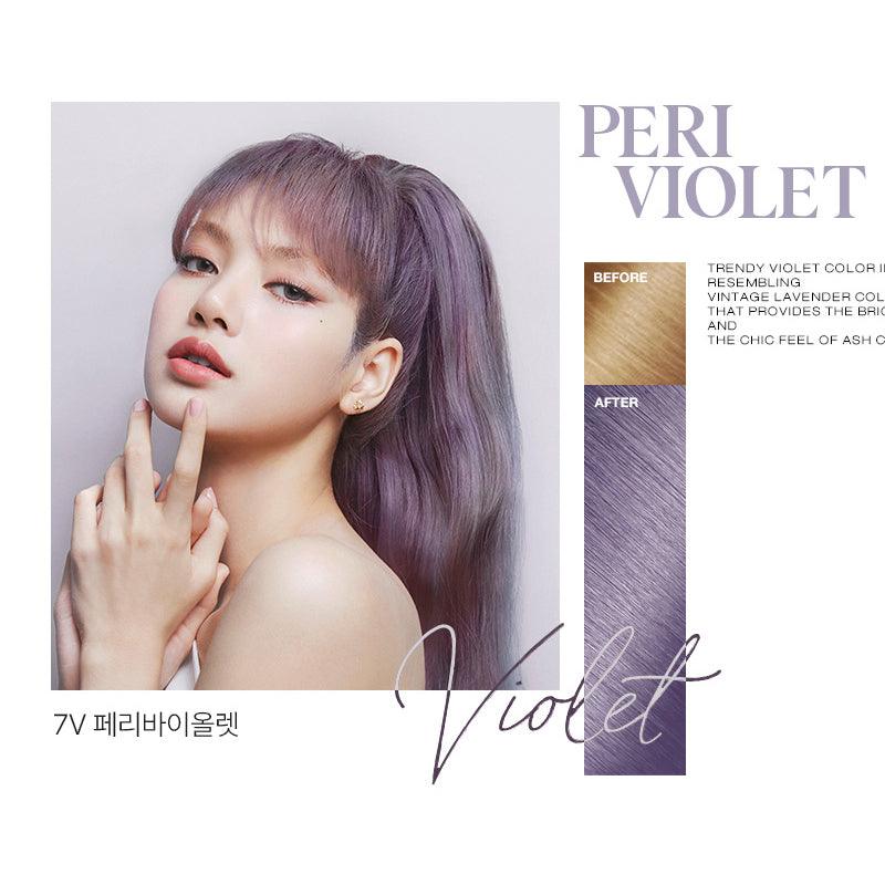 [MISE EN SCENE] *NEW Color* Hello Bubble Hair Dye 7V Peri Violet