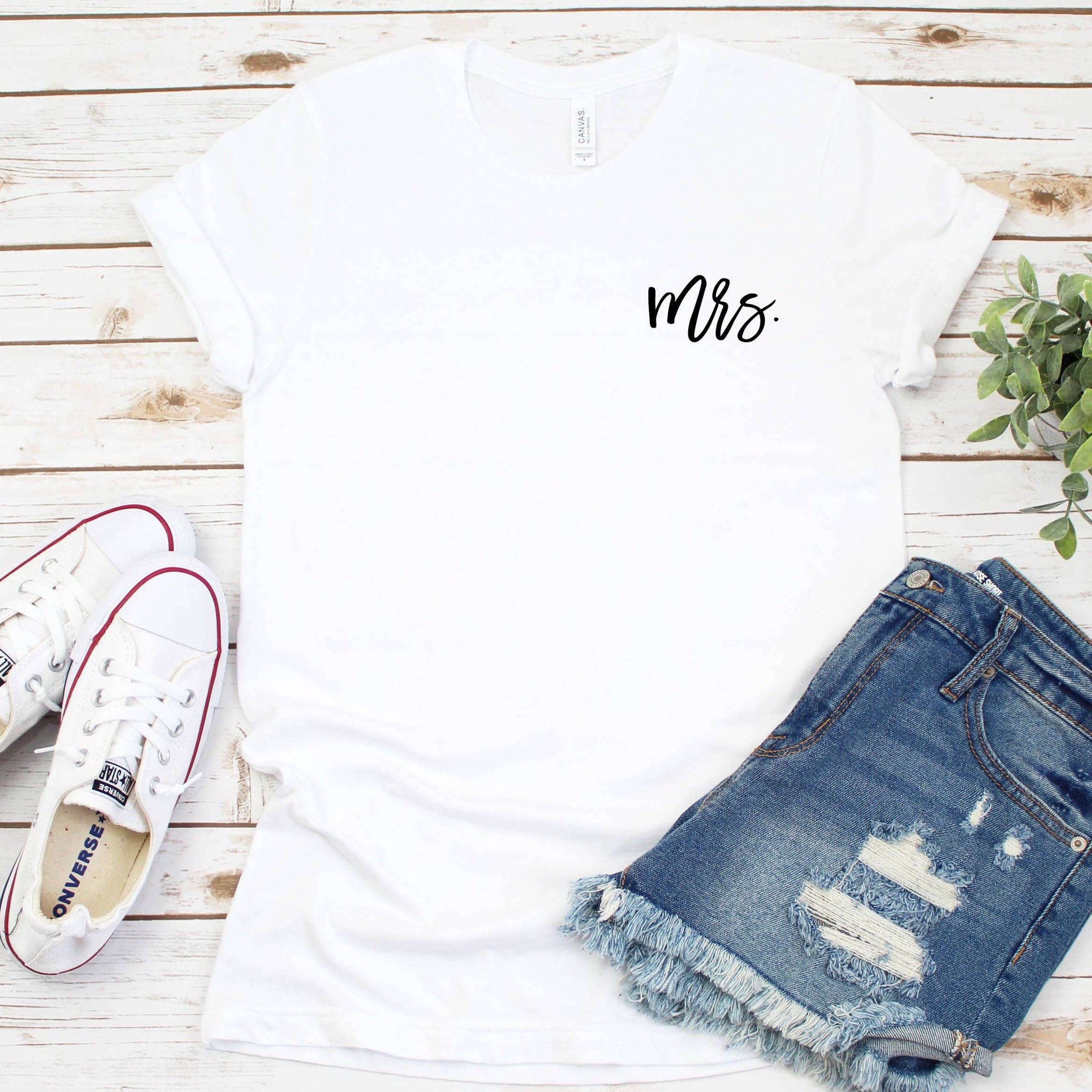 Mrs. Crew Neck Tee