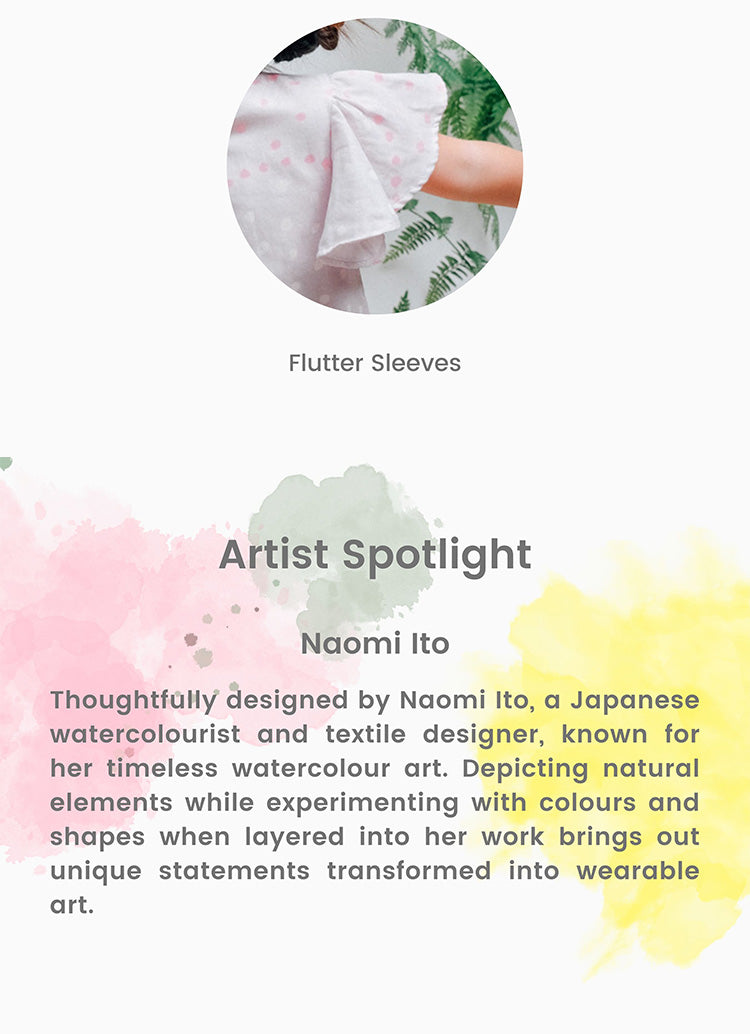 Pink-a-Dot Flutter Dress