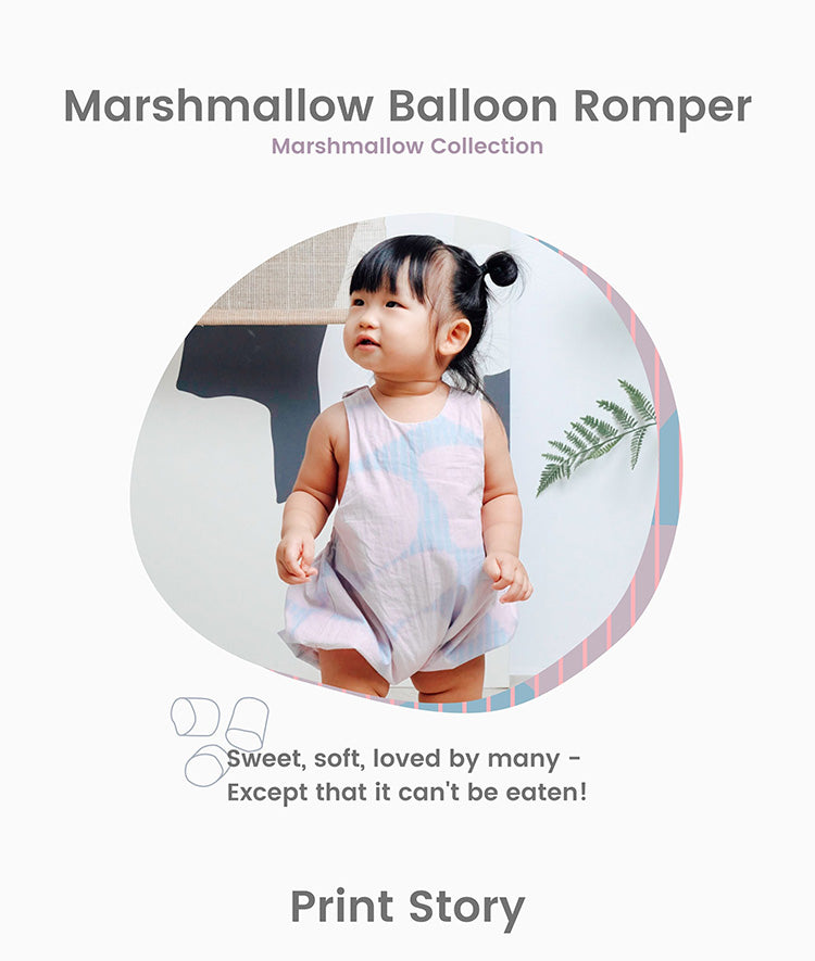 Marshmallow Balloon Romper