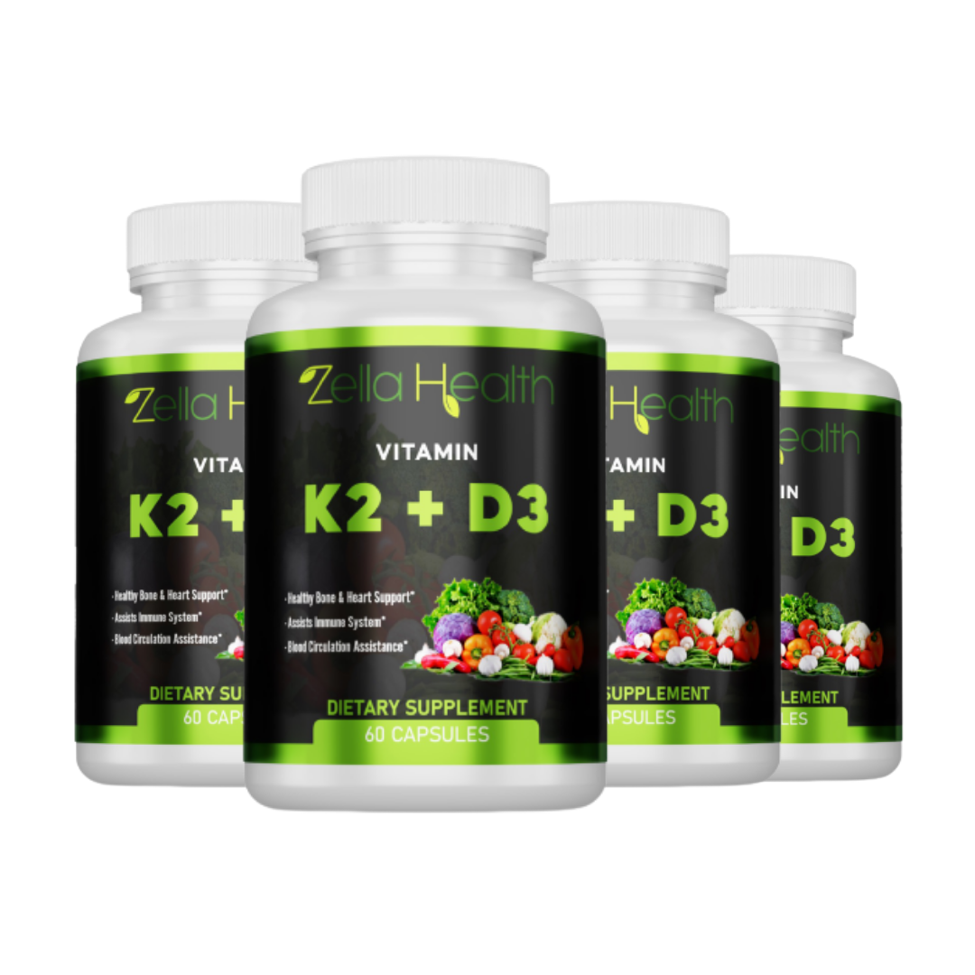 Vitamin K2 MK7 with D3 Supplement - Five Month Supply