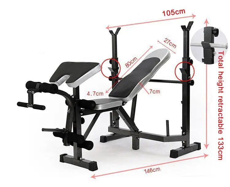 Adjustable Press Sofa with Bar Stand