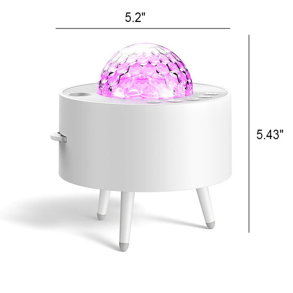 Moderne Creative Tripod Remote Music USB Star Projector Lamp in action