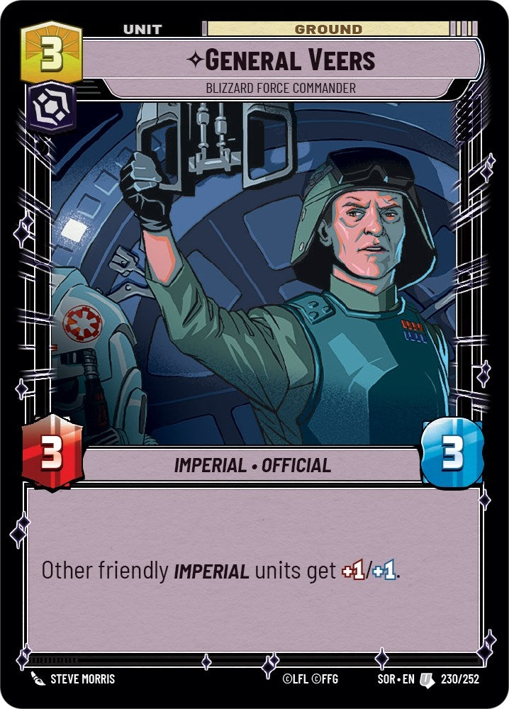 General Veers - Blizzard Force Commander (230) [Spark of Rebellion]