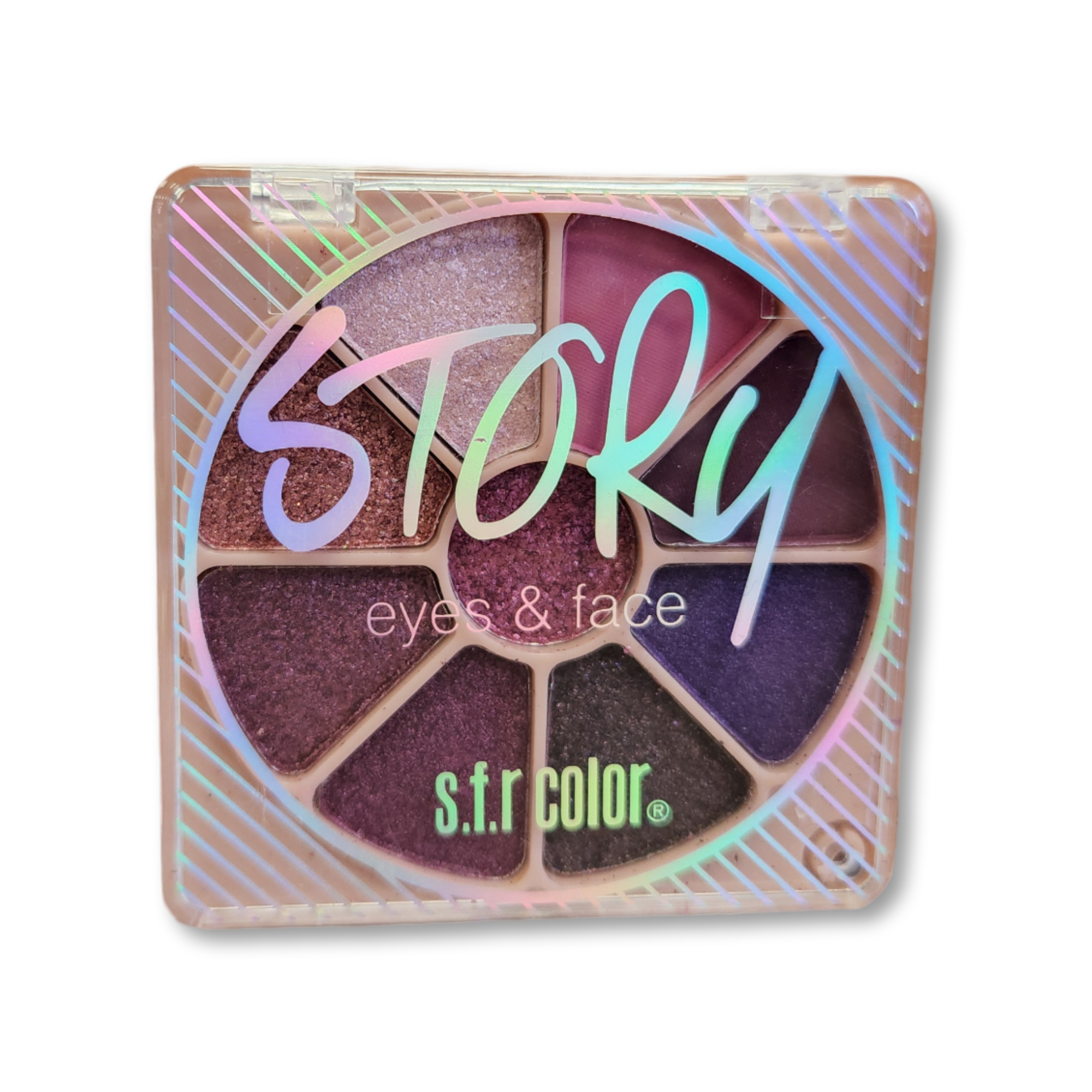 SFR Color Story Face &  Eyes Palette | Eyeshadow Highlighter Blusher Glitter