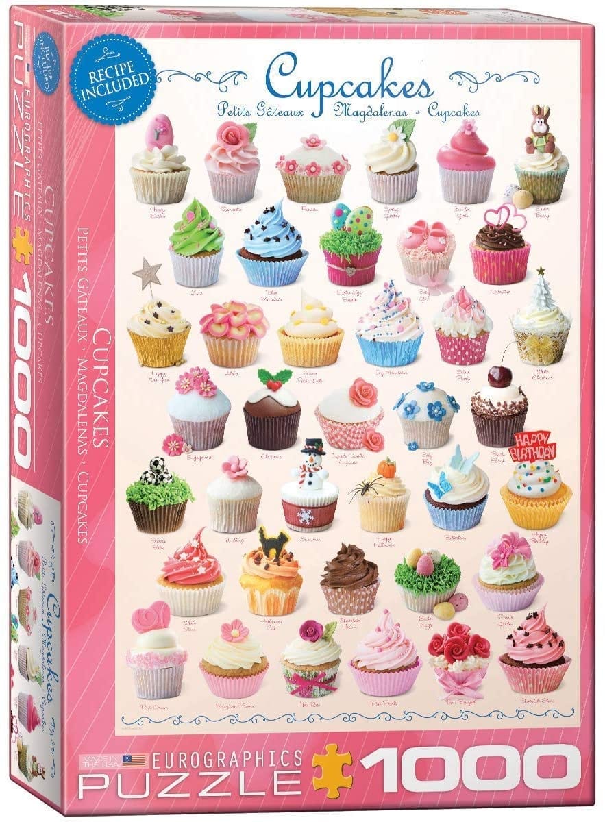 EuroGraphics: Cupcakes: 1000 Piece Puzzle