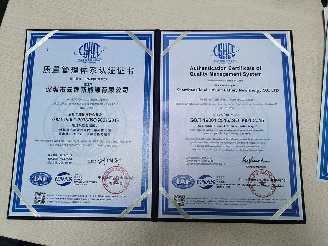 Certification ISO9001:2015
