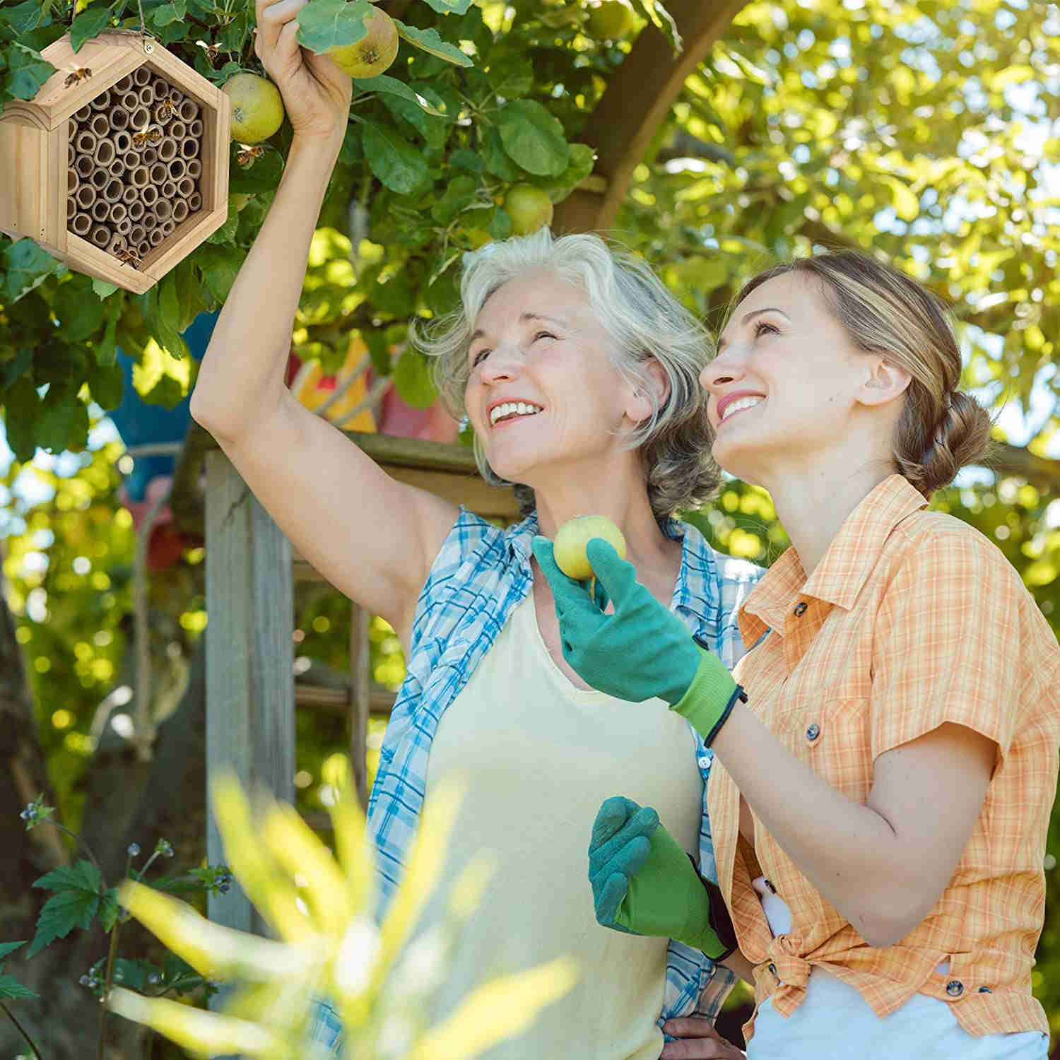 Handmade Bamboo Honey Bee Hive