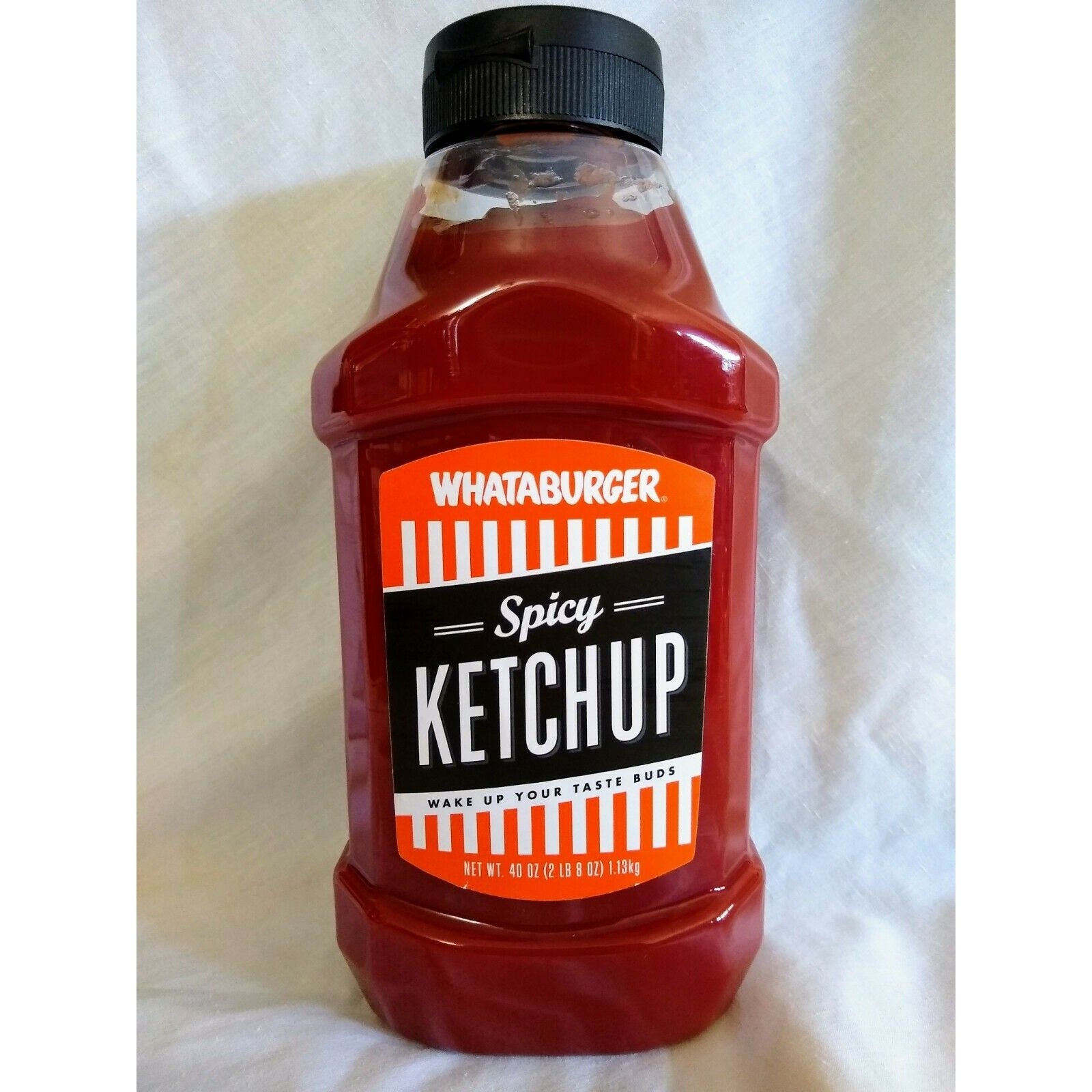 Whataburger Spicy Ketchup 40 Ounce Squeeze Bottle