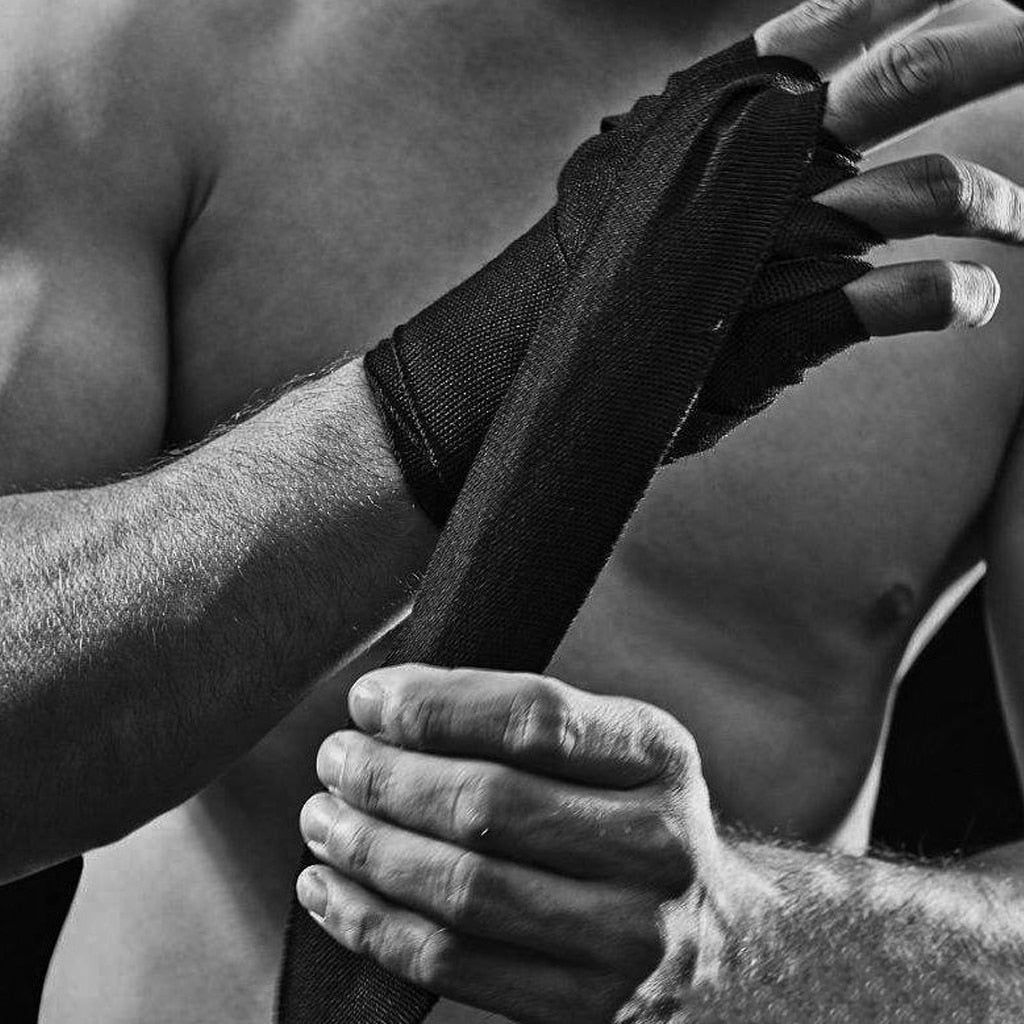 1 Pair Cotton Kick Boxing Bandage for Men Women