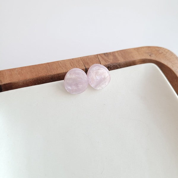 Easter Egg Studs - Lavender