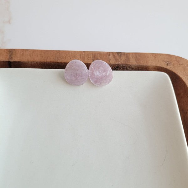 Easter Egg Studs - Lavender