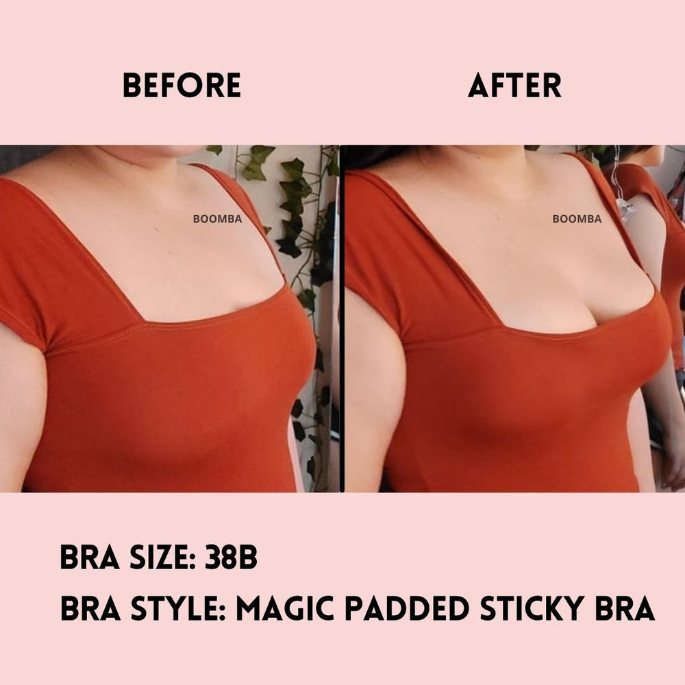 Boomba Magic Padded Sticky Bra- Sand