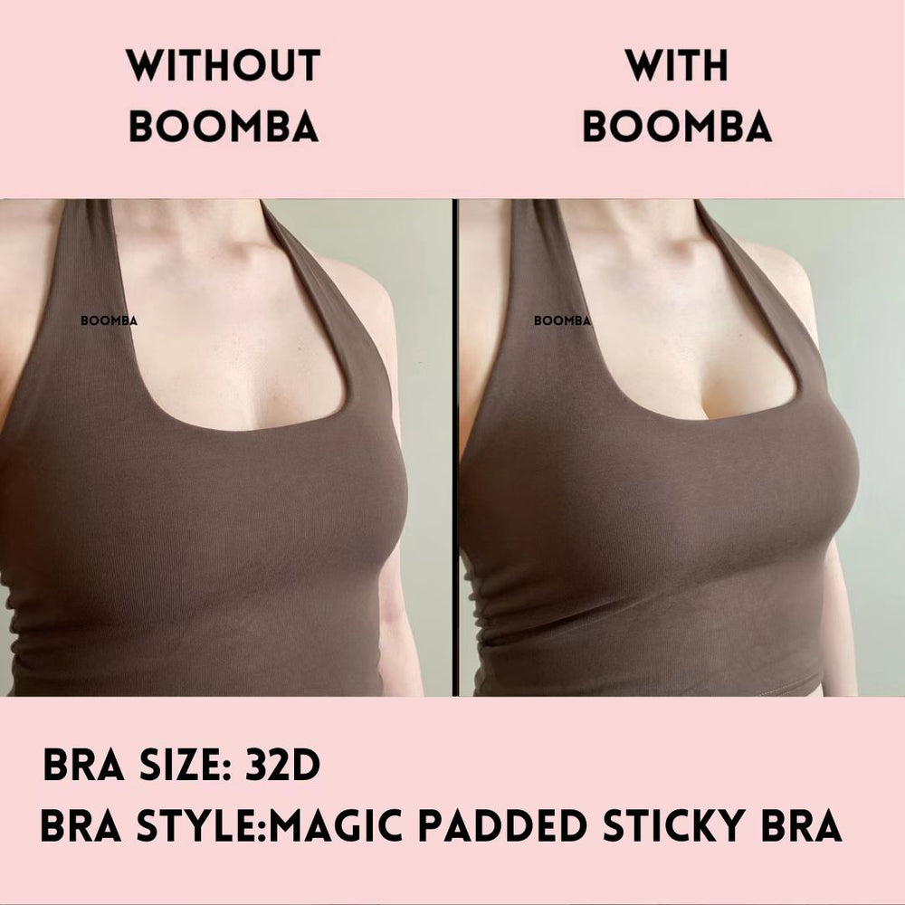 Boomba Magic Padded Sticky Bra- Sand