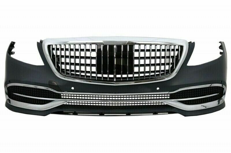 Aftermarket W222 Full Body Kit + Lights For Mercedes-Benz S-Class S65 Maybach