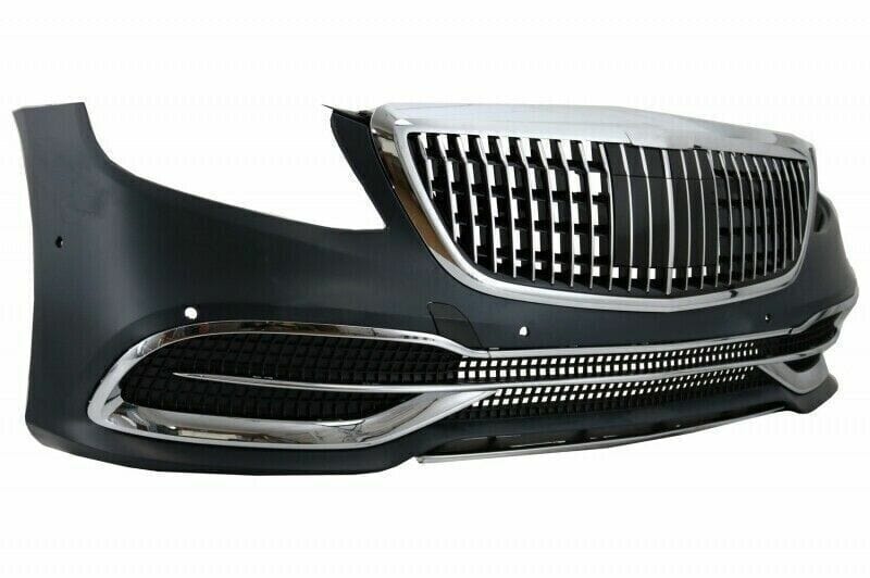 Aftermarket W222 Full Body Kit + Lights For Mercedes-Benz S-Class S65 Maybach