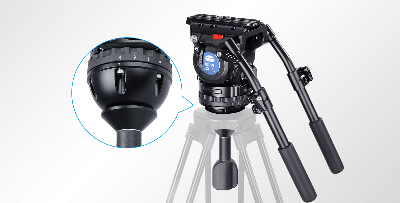 SIRUI SH Series Video Tripod kits SH15T+BCH-10