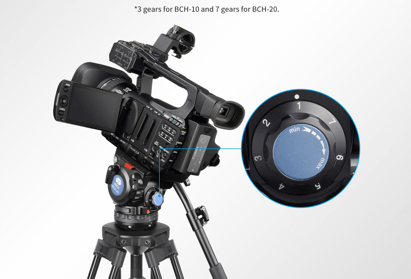 SIRUI SH Series Video Tripod kits SH15T+BCH-10