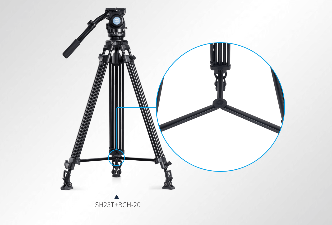 SH Servies Video Tripod Kit (SH15T+BCH-10) – SIRUI®Official Store