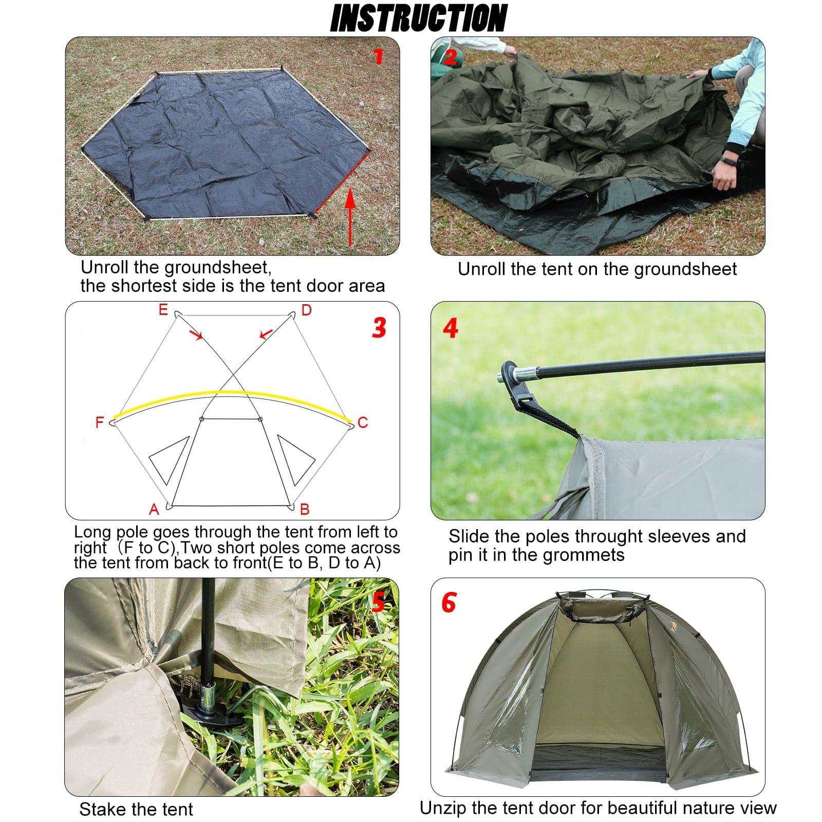 Dr.Fish Carp Coarse Fishing Tent