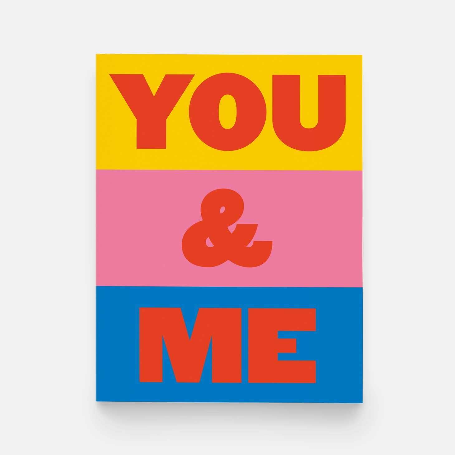 You & Me Greeting Card