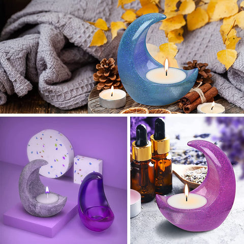 Heart-shaped Candle Ornament Resin Molds – IntoResin