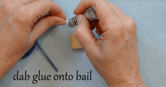 Glue onto Bail