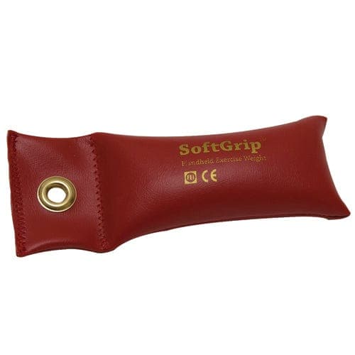 Fabrication Ent SoftGrip Hand Weight 1.5 lb  Red