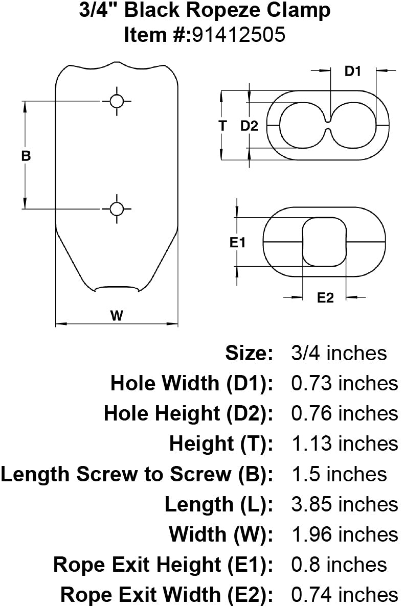 Ropeze Clamps