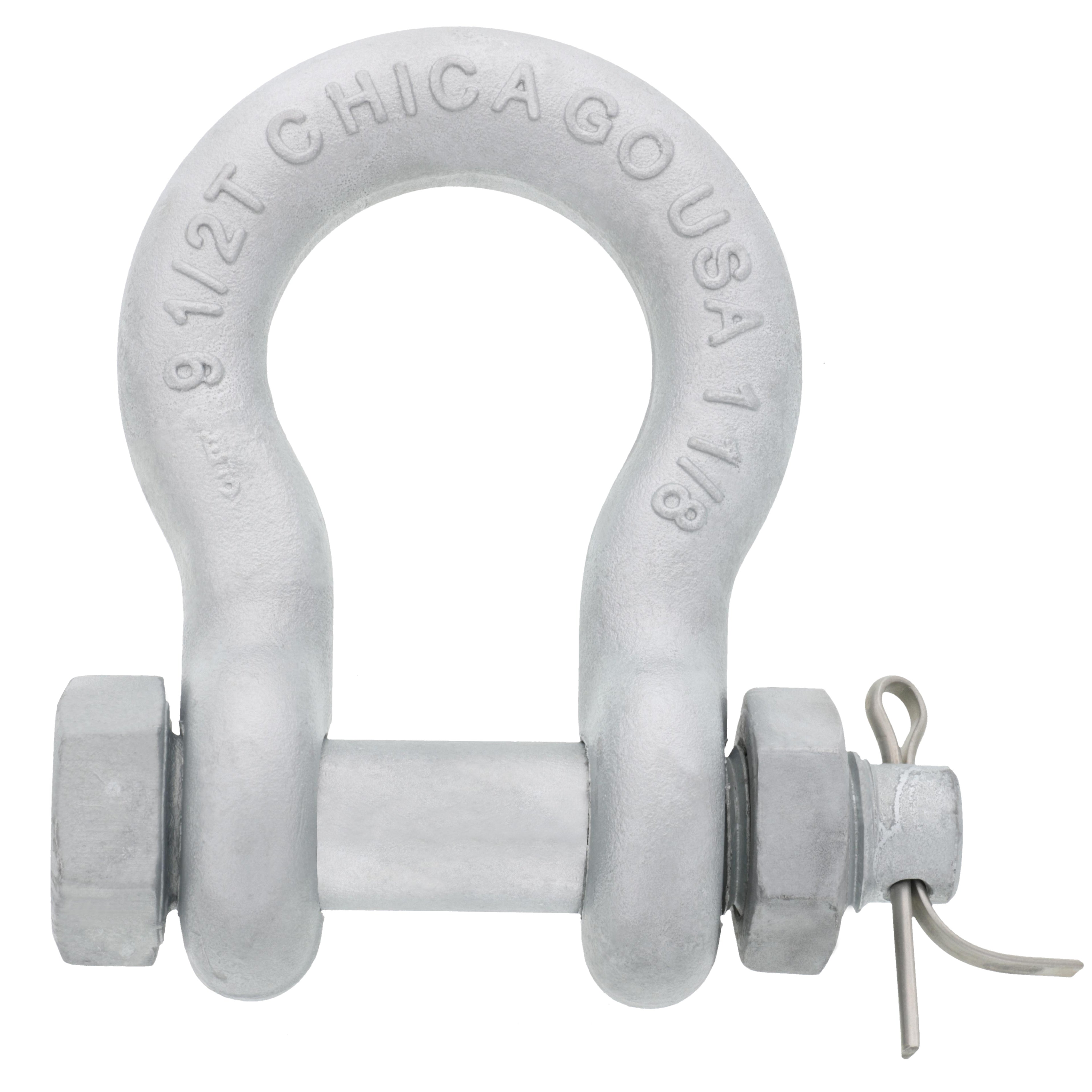 Chicago Hardware Hot Dip Galvanized Bolt Type Anchor Shackles