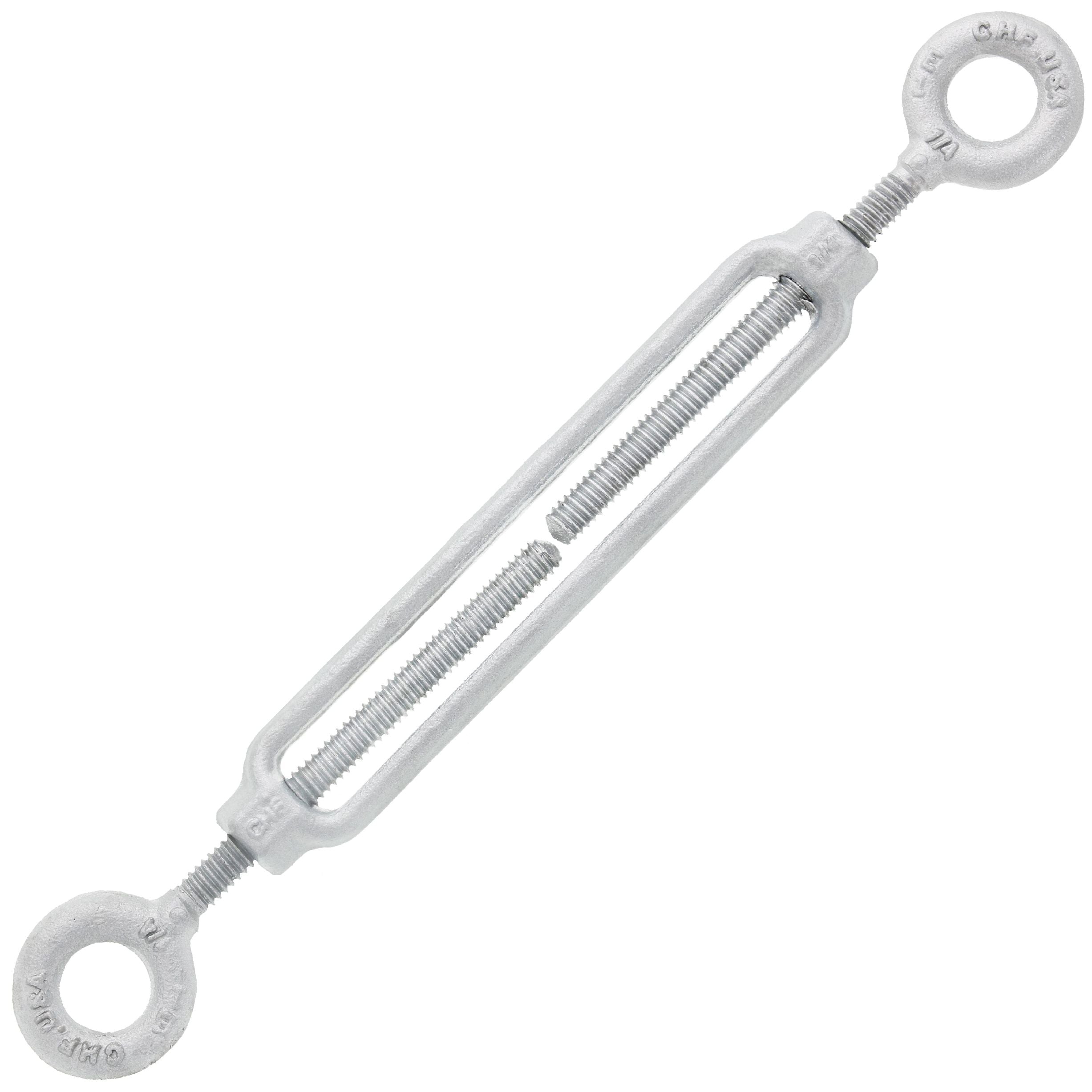 Chicago Hardware Hot Dip Galvanized Eye x Eye Turnbuckles