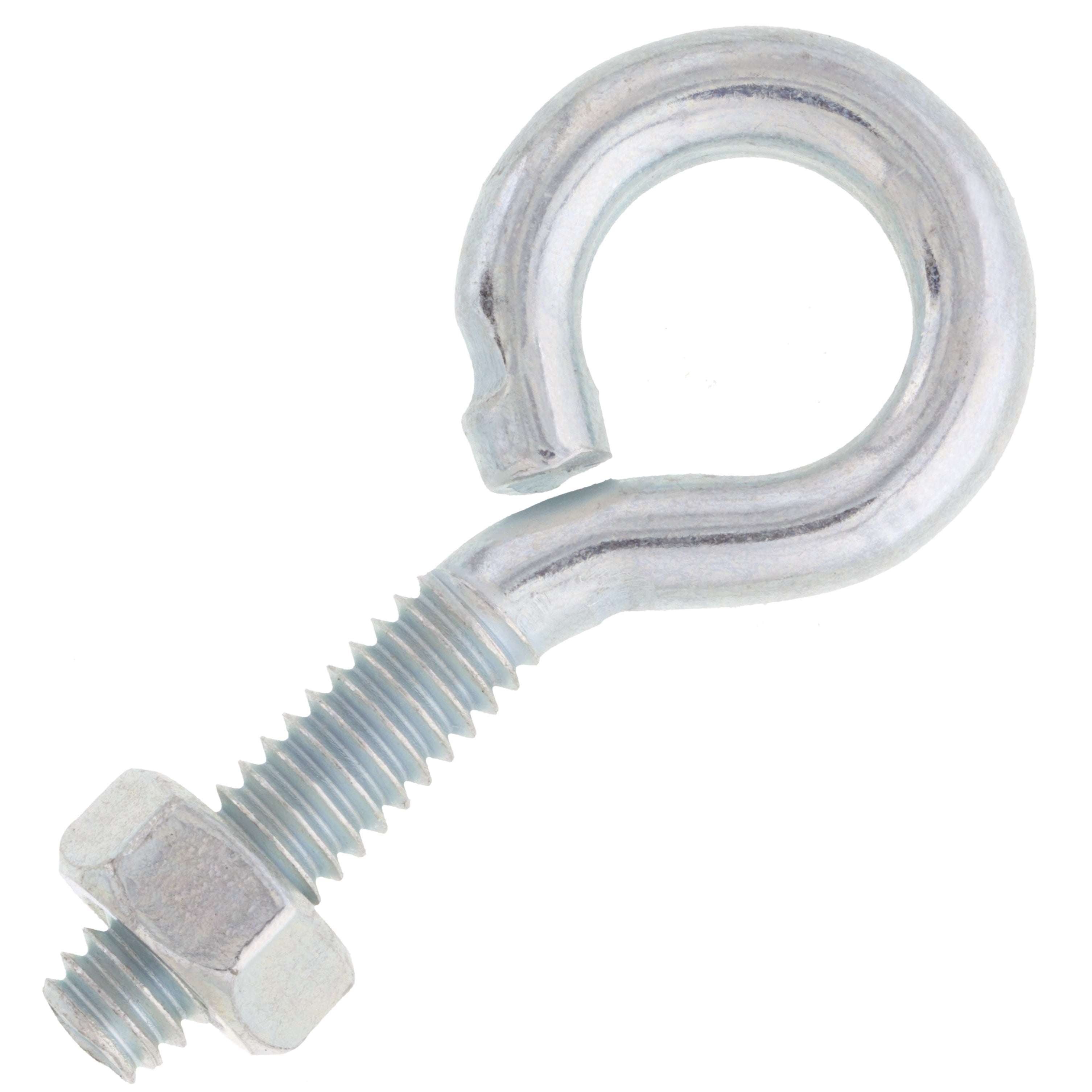 Chicago Hardware Zinc Plated Turned Eye Bolts