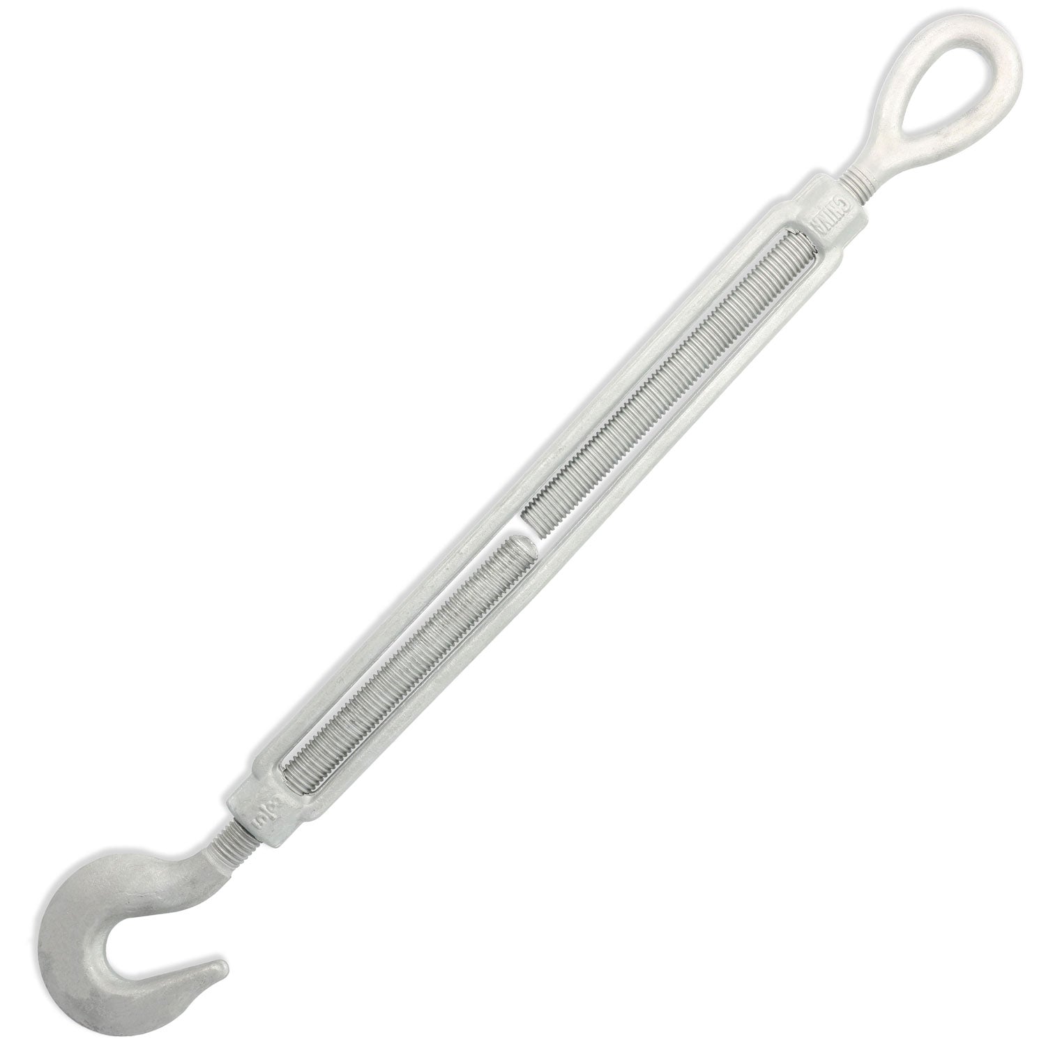 Galvanized Hook & Eye Turnbuckle