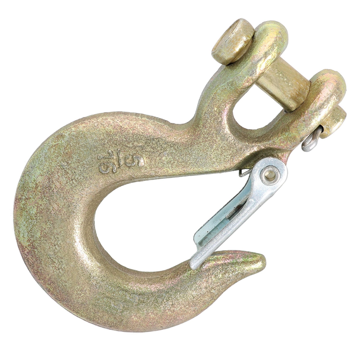 Grade 70 Clevis Slip Hook, for Transport use, Yellow Chromate