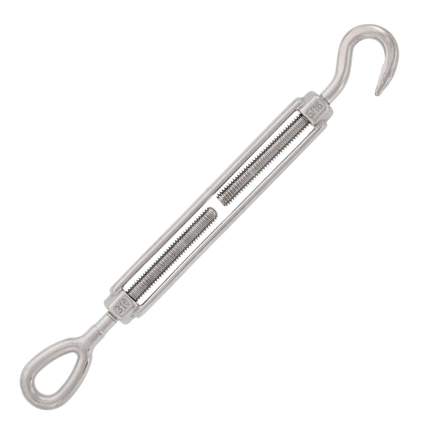 Stainless Steel Hook x Eye Turnbuckle