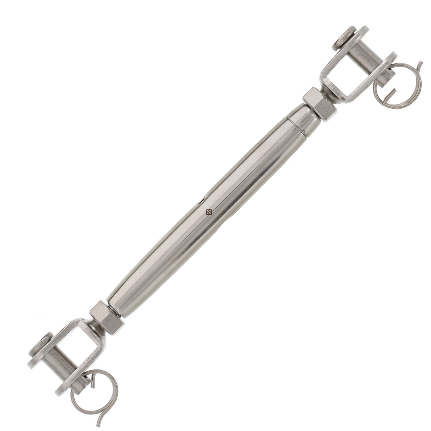 Stainless Pipe Style Jaw x Jaw Turnbuckles