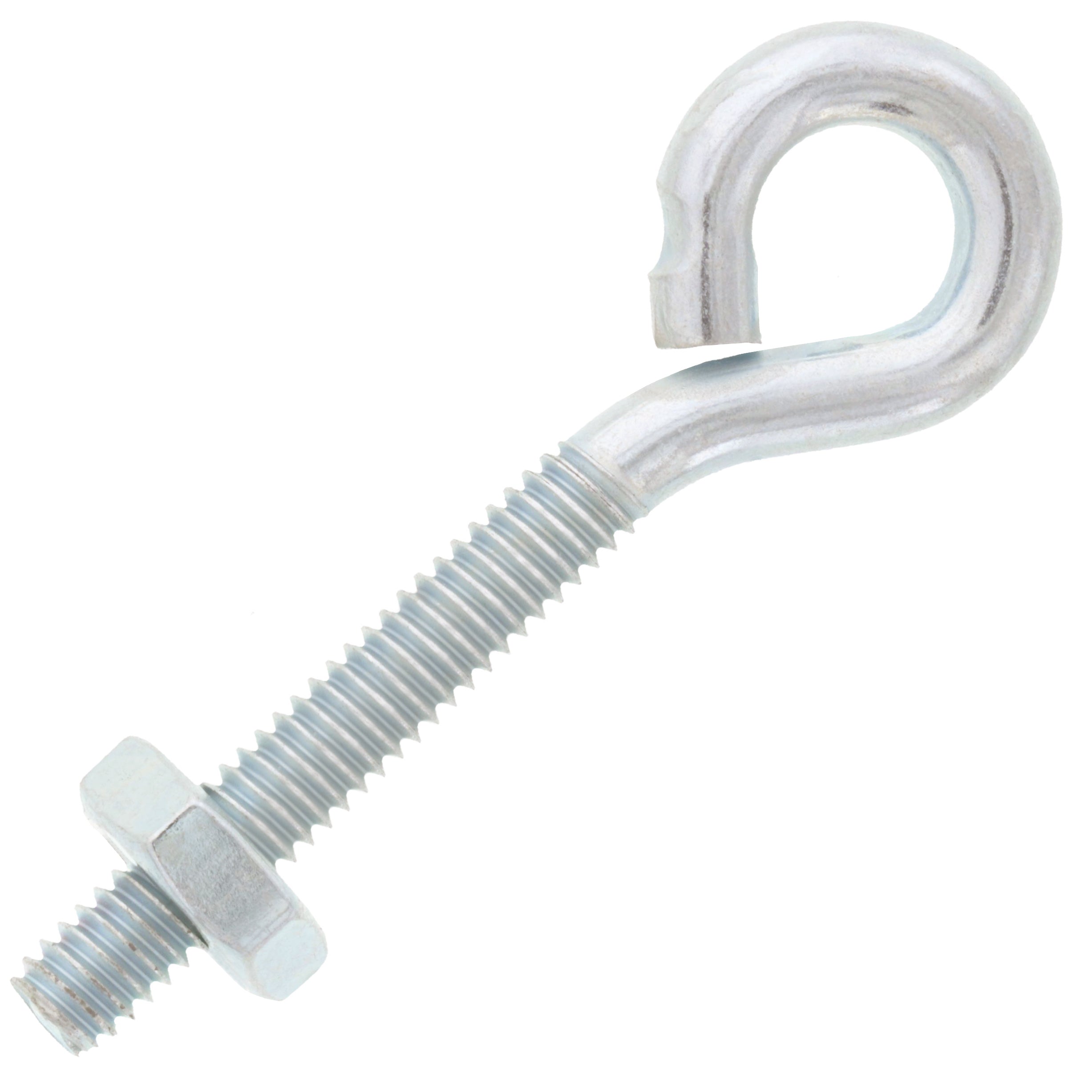 Chicago Hardware Zinc Plated Turned Eye Bolts