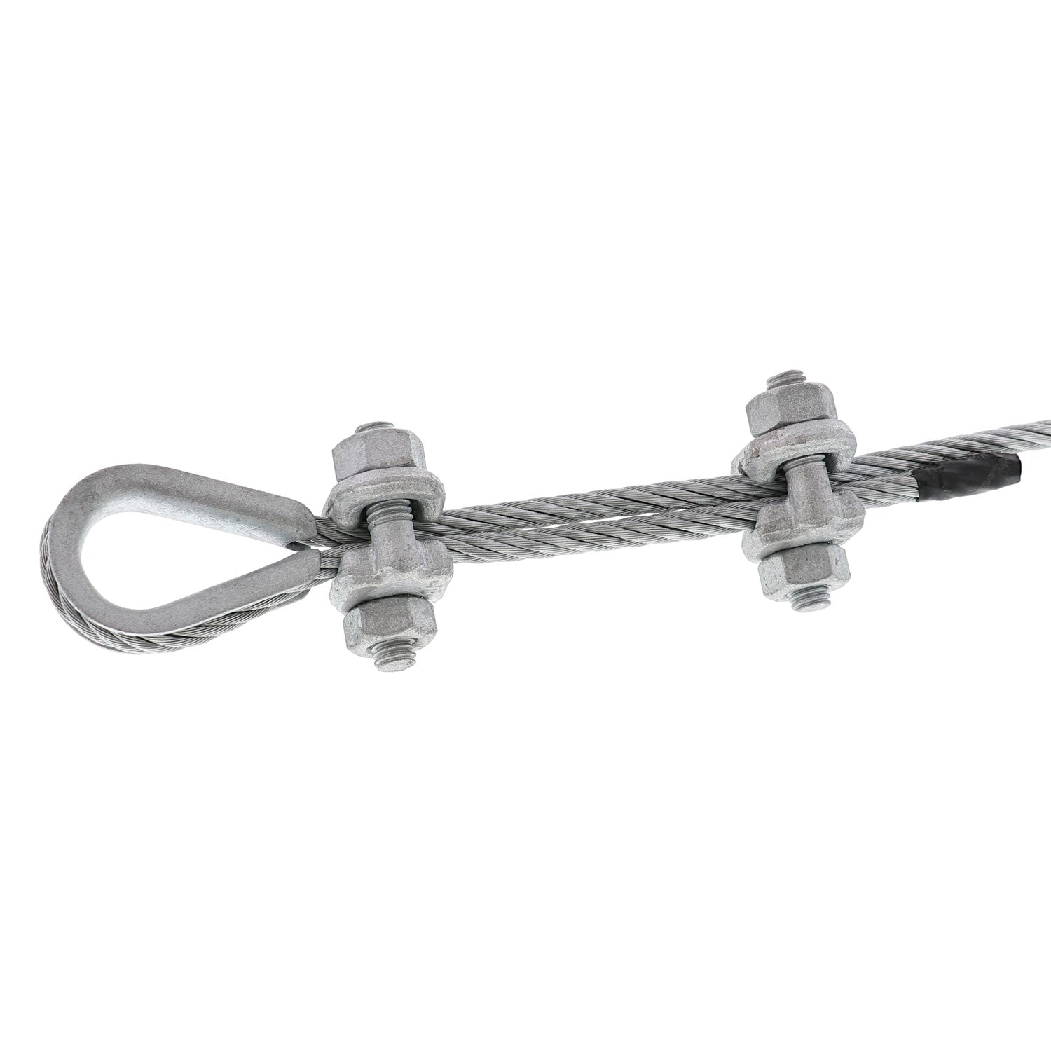 Hot Dip Galvanized Double Saddle Clip