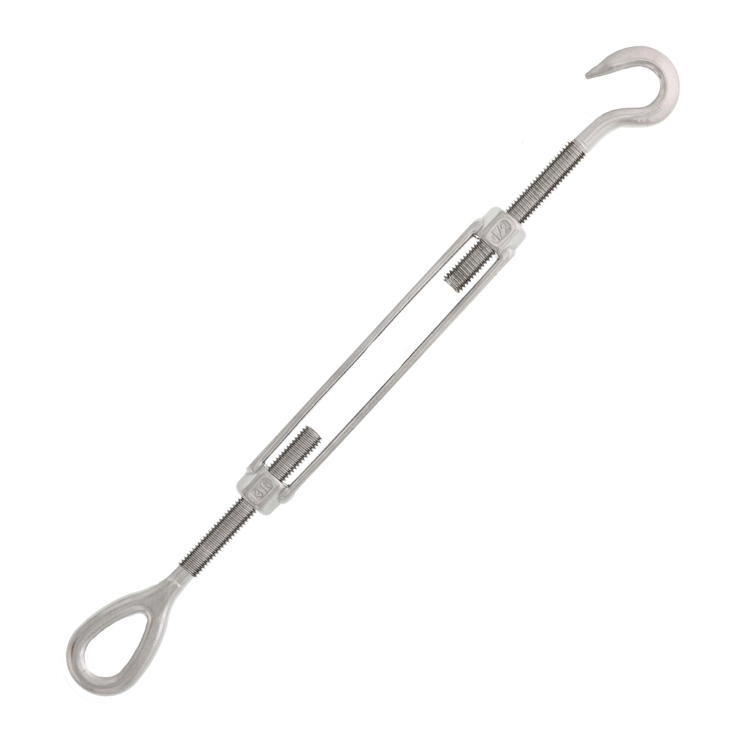 Stainless Steel Hook x Eye Turnbuckle