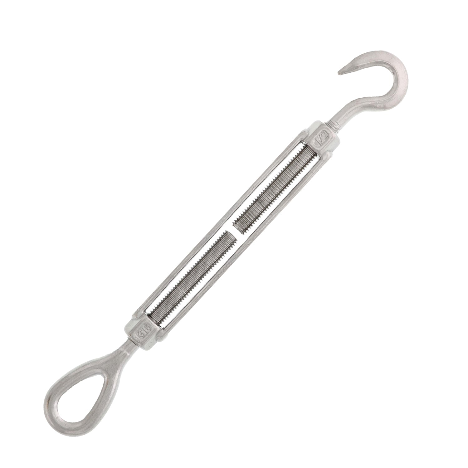 Stainless Steel Hook x Eye Turnbuckle