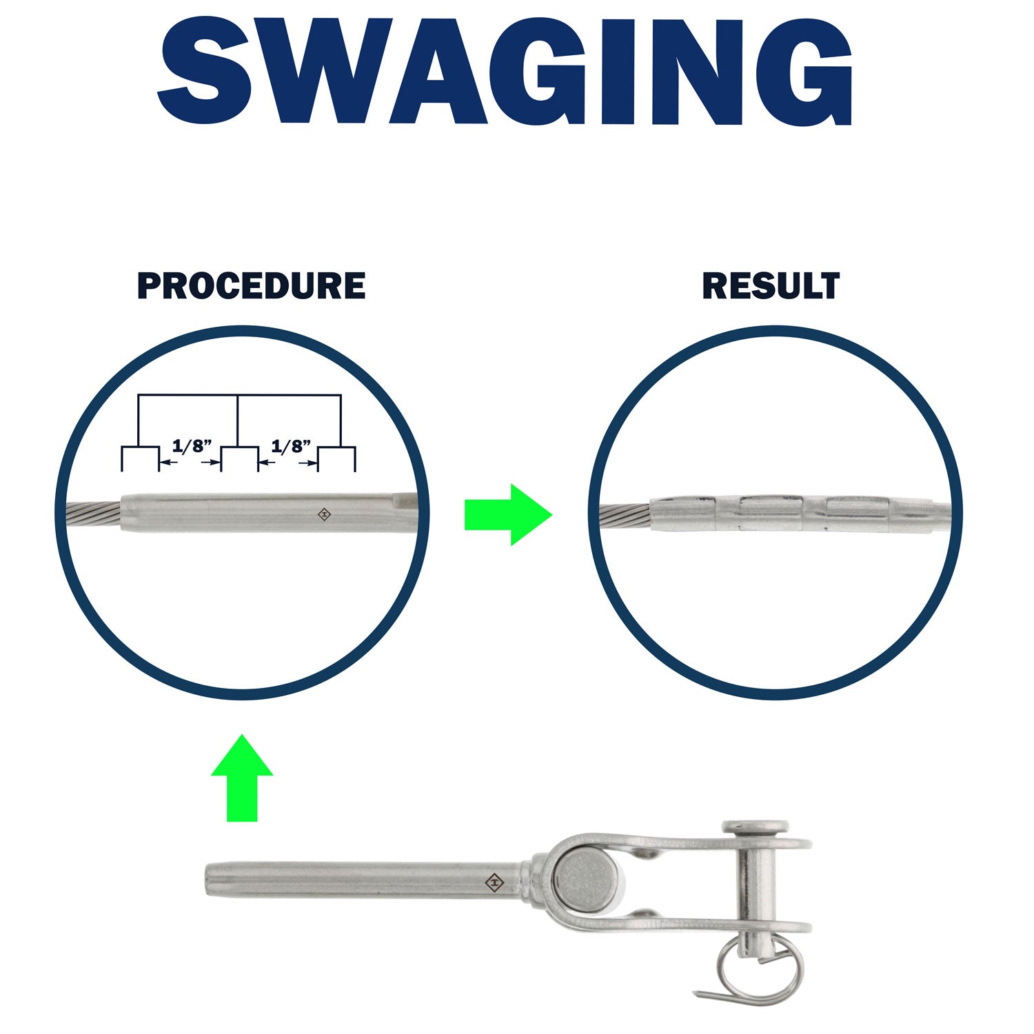 Stainless Steel Cable Railing Toggle