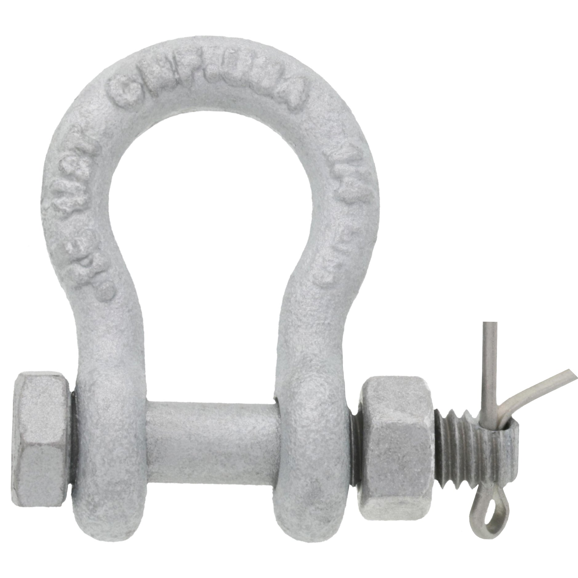 Chicago Hardware Hot Dip Galvanized Bolt Type Anchor Shackles